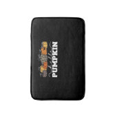 Pompoen Leopard Herfst Vrouwen Schattige Herfstsei Badmat (Voorkant Verticaal)