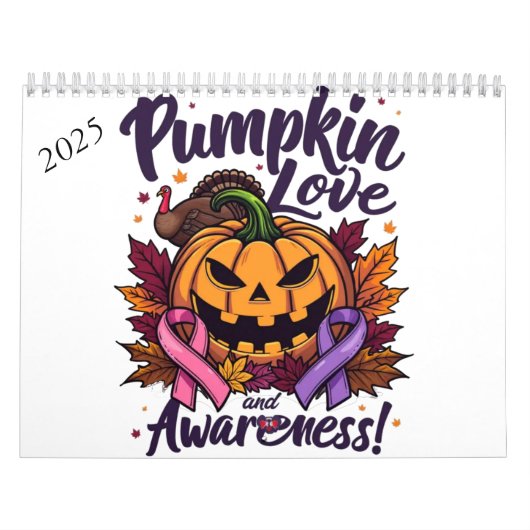 Pompoen Liefde en Bewustzijn Kalender (Hoes)