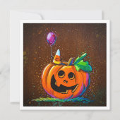 Pompoen & Lil Candy Corn - Mini Print (Voorkant)