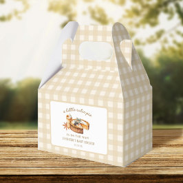 Pompoen Little Cutie Pie Baby Shower Bedankdoosjes