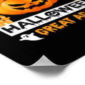 Pompoen maakt Halloween weer geweldig Poster (Hoek)