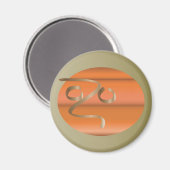 pompoen magneet (Voorkant / Achterkant)