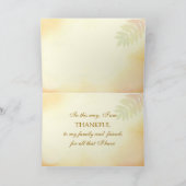 Pompoen, maïs en herfst bladeren Thanksgiving Kaar Feestdagen Kaart (Binnen)