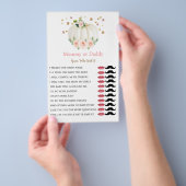 Pompoen mama of papa meisje Herfst Baby shower spe Flyer (Hand)