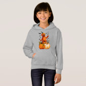 Pompoen Man Happy Halloween T-shirt (Voorkant volledig)