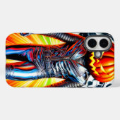 Pompoen Man Telefoon Case (Achterkant (horizontaal))