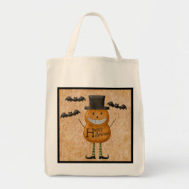 Pompoen Man Trick or treat Tote Bag