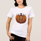 Pompoen Mandala Magic Halloween Vrouwen Tshirts (Voorkant)
