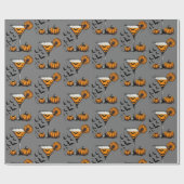Pompoen Martini Cadeaupapier (Vlak)