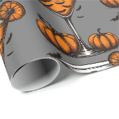Pompoen Martini Cadeaupapier (Rol Hoek)