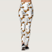 Pompoen Martini Leggings (Achterkant)