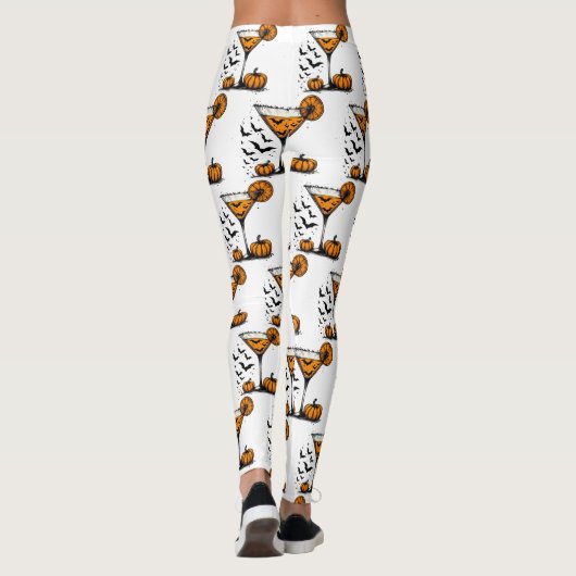 Pompoen Martini Leggings (Achterkant)