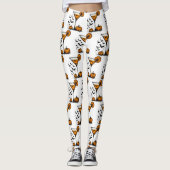 Pompoen Martini Leggings (Voorkant)