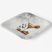 Pompoen Martini Papieren Bordje (Gebogen)