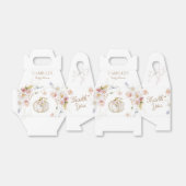 Pompoen Meisje Baby shower Bedankdoosjes (Uitgevouwen)