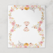 Pompoen Meisje Voedsel Tent Plaats Kaart Plaatskaartje (Buitenkant ongevouwen)