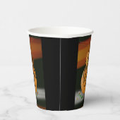 Pompoen Mess Halloween Papier Party Cups Papieren Bekers (Rechts)