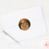 Pompoen Mess Halloween Stickers (Envelop)
