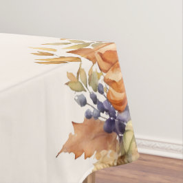 Pompoen met bloemen- Thanksgiving- Tafelkleed