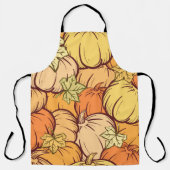 pompoen met de hand verdrinken en naadloze pat schort (Voorkant)