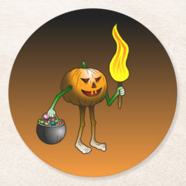 Pompoen met een Onderzetter