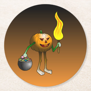 Pompoen met een Onderzetter