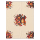 Pompoen met Fall Leaves- Thanksgiving- Tafelkleed (Voorkant)