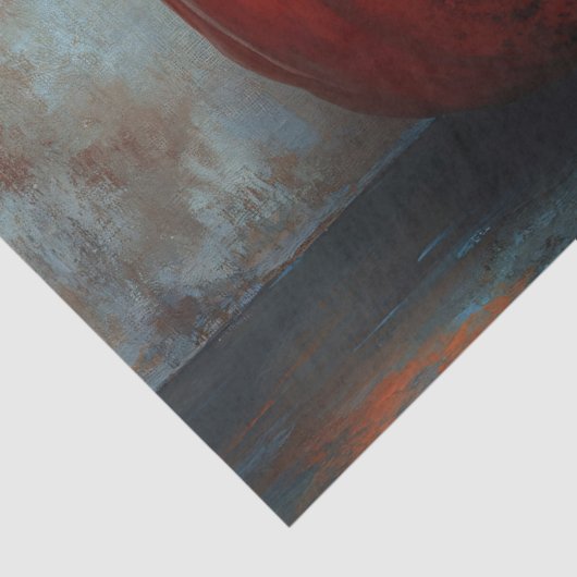 Pompoen met gekrulde stengel Decoupage Tissuepapier (Detail)