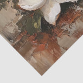 Pompoen met Magnolia Bloesems Tissuepapier (Detail)