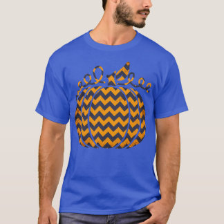 POMPOEN MET ZIG ZAG PATROON T-SHIRT