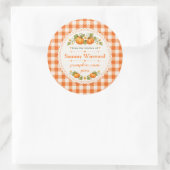 Pompoen Mini Taartjes Thuisgemaakte Cadeau Etiket (Tas)