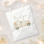 Pompoen minimalistisch eenvoudig modern Herfst Bab Bedankzakje (Geknipt)