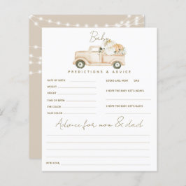 Pompoen Minimalistisch Modern Herfst Baby shower s