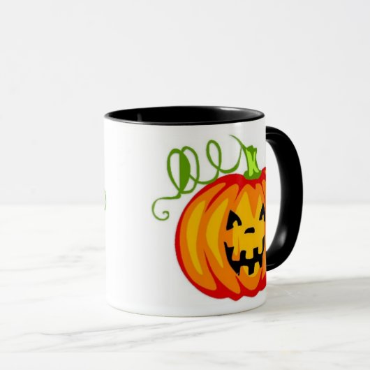 pompoen mok (Voorkant rechts)