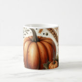 Pompoen Mok Waterverf Fall Bladeren (Center)