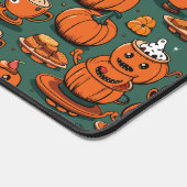 pompoen monster partij vreugde bureaumat (Hoek)