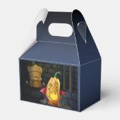 Pompoen Monsters Halloween Favor Box Bedankdoosjes (Achterkant)