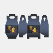 Pompoen Monsters Halloween Favor Box Bedankdoosjes (Uitgevouwen)