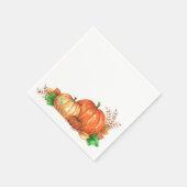 Pompoen - Napkins Servet (Hoek)