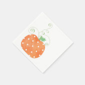 Pompoen - Napkins Servet (Hoek)