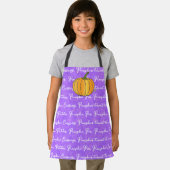 Pompoen niet verlegen KIND all-over print Schort (Insitu)