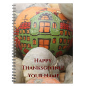 pompoen notitieboek (Voorkant)