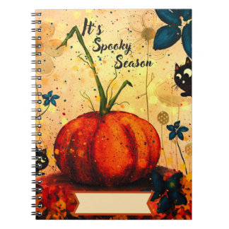Pompoen Notitieboek| Halloween Dagboek| Het is Spo Notitieboek