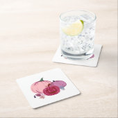 Pompoen om over te praten kartonnen onderzetters (Insitu)