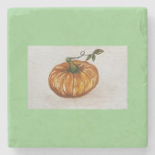 Pompoen Onderzetter - Pistache Groen (Voorkant)