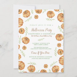 Pompoen, Oogst Uitnodiging