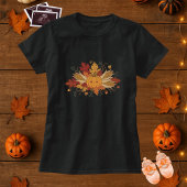 Pompoen Oogst Zwangerschap Halloween Herfst Bump T-shirt