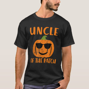 Pompoen Oom van de Patch Grappige Halloween Famili T-shirt