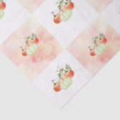 Pompoen op wijn Waterverf Tissuepapier (Detail)