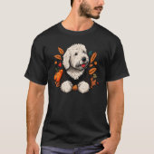 Pompoen Oud Engels Sheepdog kostuum op Bobtail Ha T-shirt (Voorkant)